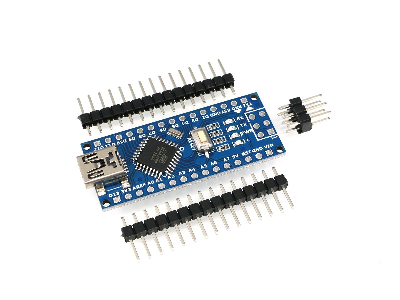 5V 16MHz ATMEGA328P Board Compatible with Arduino Nano CH341 mini-USB UART IC