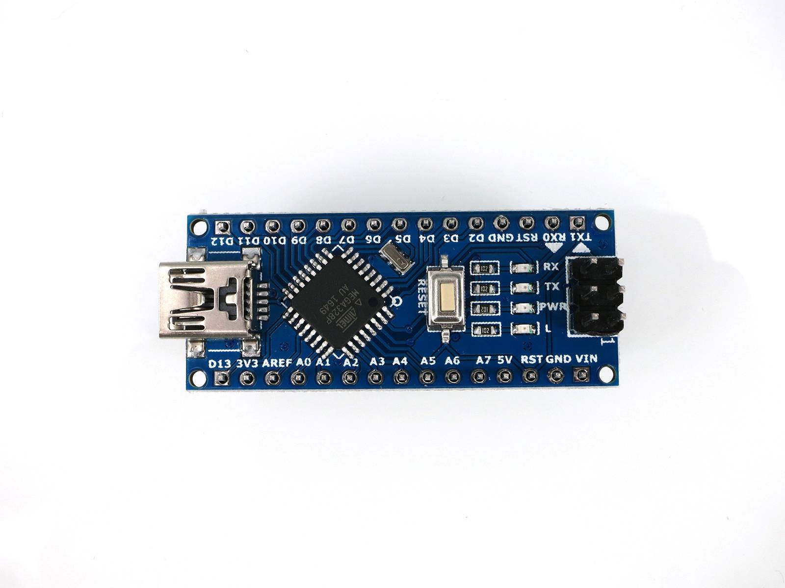 5V 16MHz ATMEGA328P Board Compatible with Arduino Nano CH341 mini-USB UART IC
