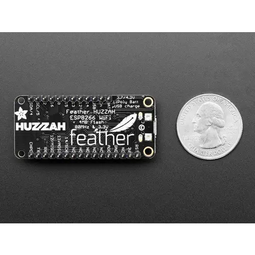 Adafruit Feather HUZZAH mit ESP8266, montiert Adafruit Feather HUZZAH mit ESP8266, montiert
