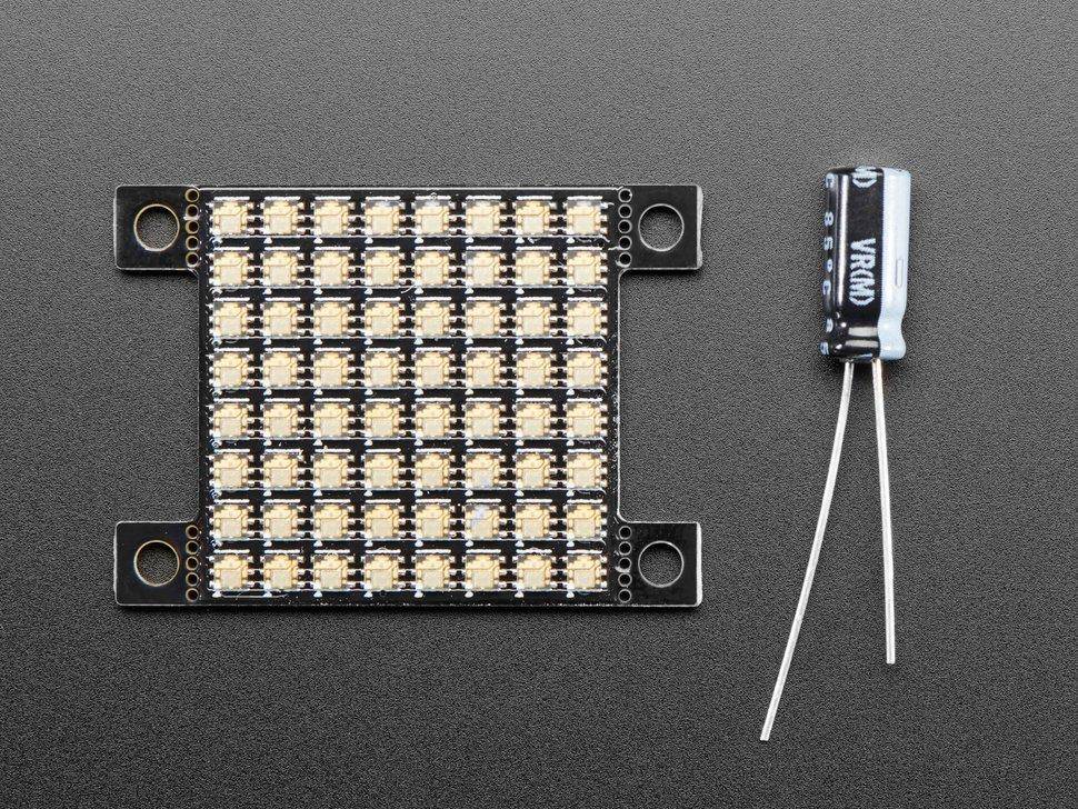 Adafruit DotStar hochdichtes 8x8 Raster - 64 RGB LED Pixel Matrix