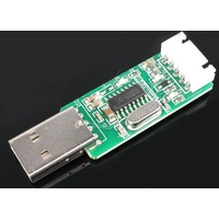 USB A/Female 5Pin pitch 2,54mm Adapter Modul CH340G für Laser Staubsensor USB A/Female 5Pin pitch 2,54mm Adapter Modul CH340G für Laser Staubsensor