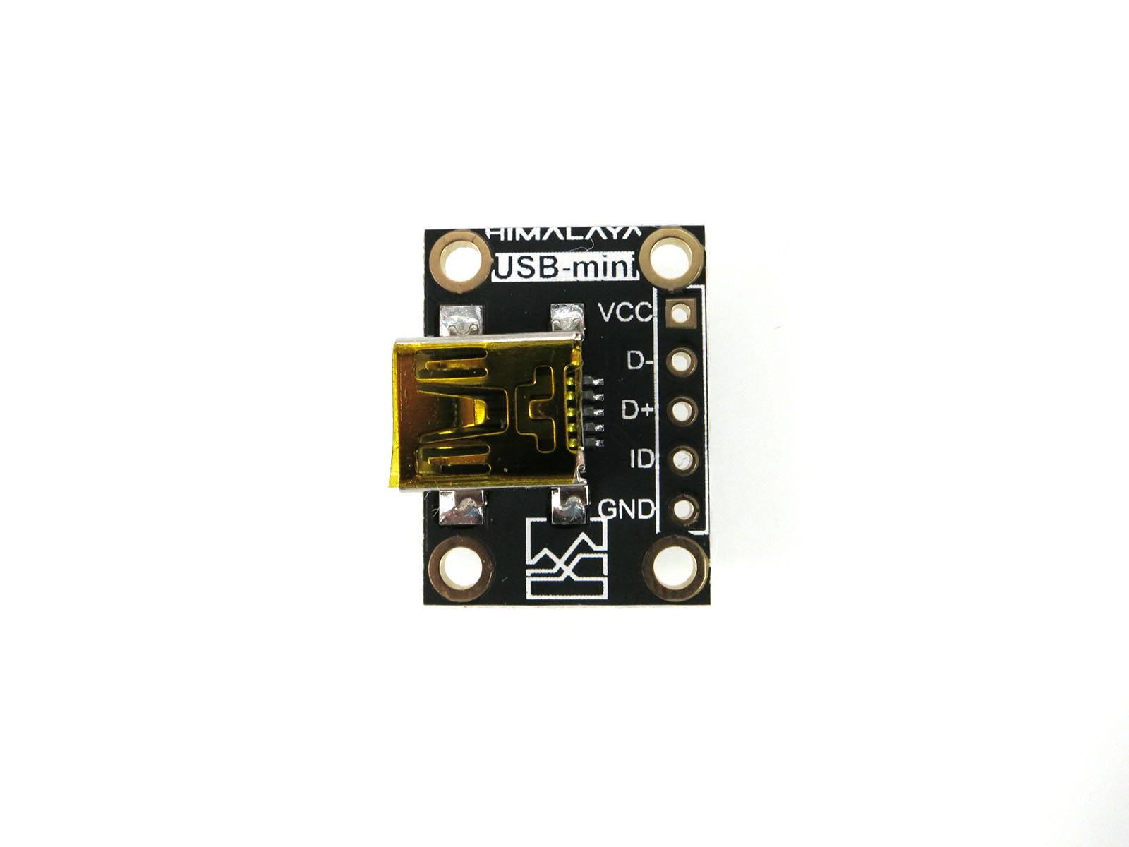 USB Mini-B Connector Breakout Board Mini USB to DIP 5 Pin Adapter Board