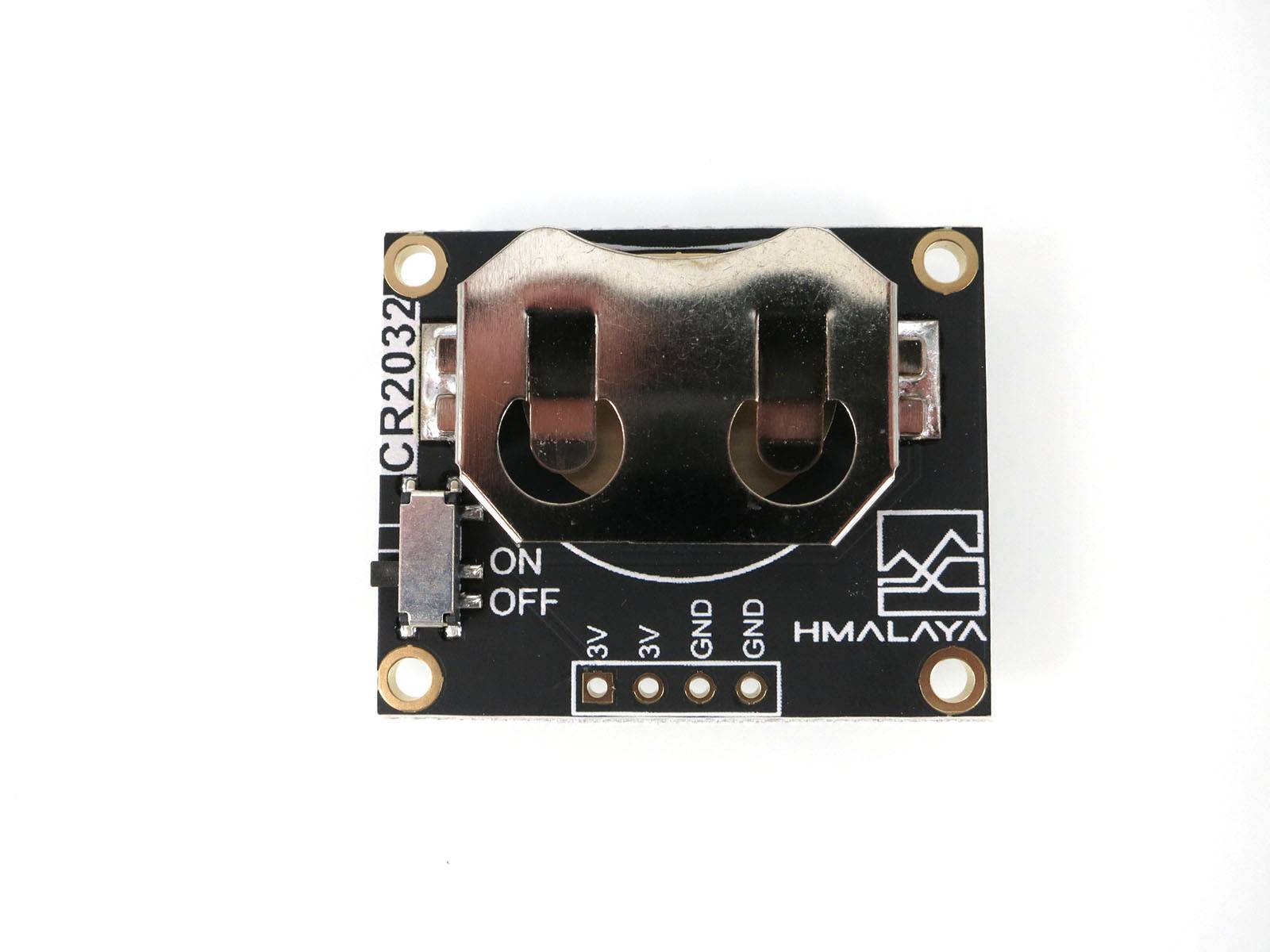 HIMALAYA 20mm Coin Cell Breakout Board with On-Off Switch CR2032
