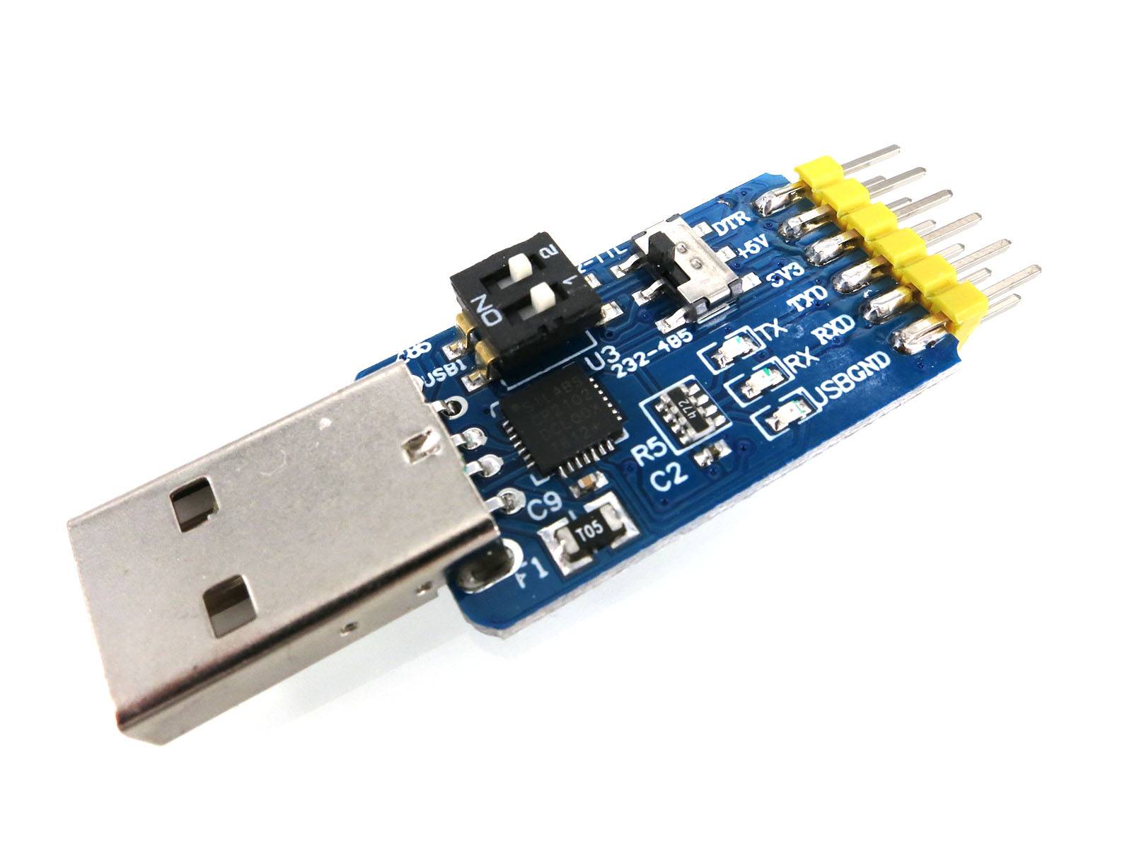 3,3V/5V USB to TTL Konverter Modul 2x6 Pin CP2102 Compatible with Arduino