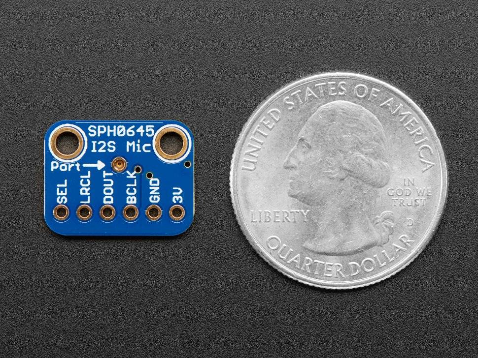 Adafruit I2S MEMS Microphone Breakout SPH0645LM4H for Arduino Raspberry Pi 3421