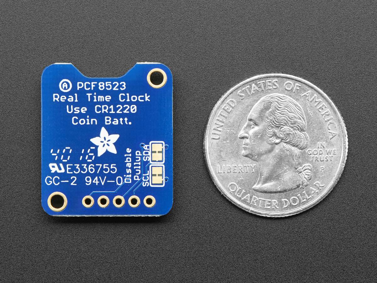 Adafruit PCF8523 Real Time Clock (RTC) Assembled Breakout Board 3295