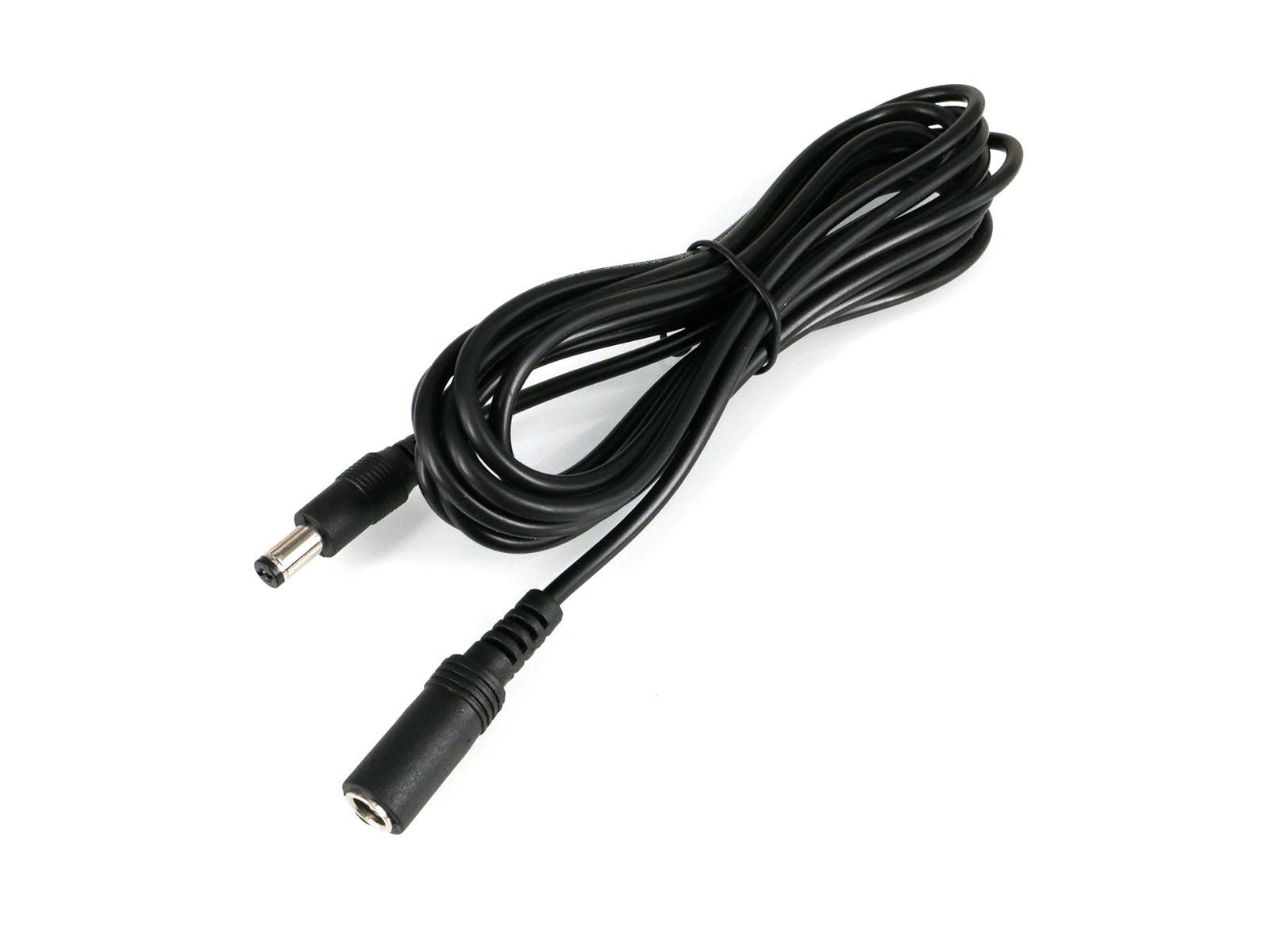 3M DC Verlängerungskabel für LED Streifen Adapter Kabel Stecker/Buchse 5,5x2,1mm