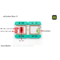 Ausverkauf! Microduino mCookie-Duo-V2 Extension Board Shield Micro-USB IIC Inter Ausverkauf! Microduino mCookie-Duo-V2 Extension Board Shield Micro-USB IIC Inter