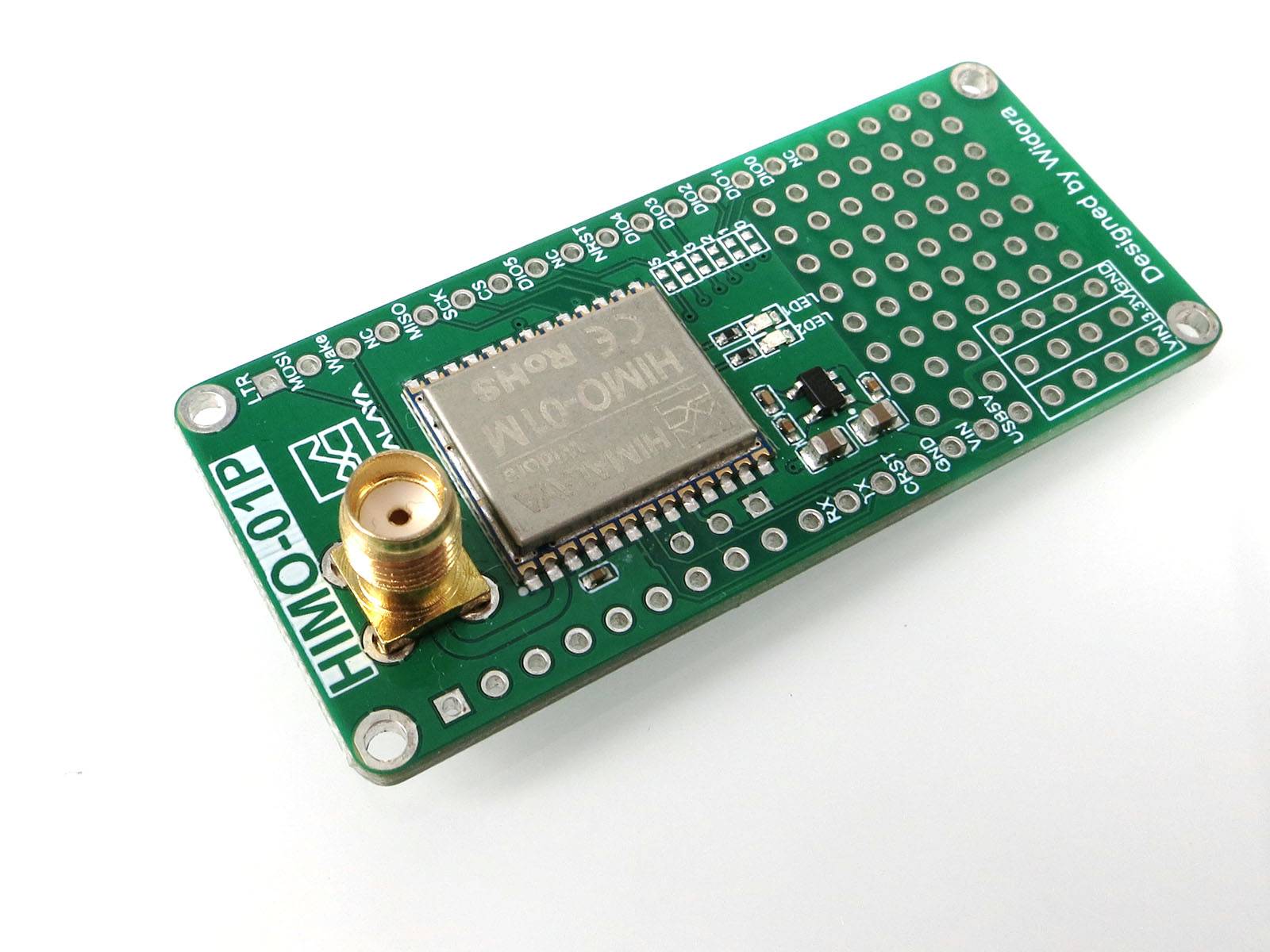 HIMALAYA I/O Adapter Board mit LoRa Modul MCU & SMA Buchse 433MHz