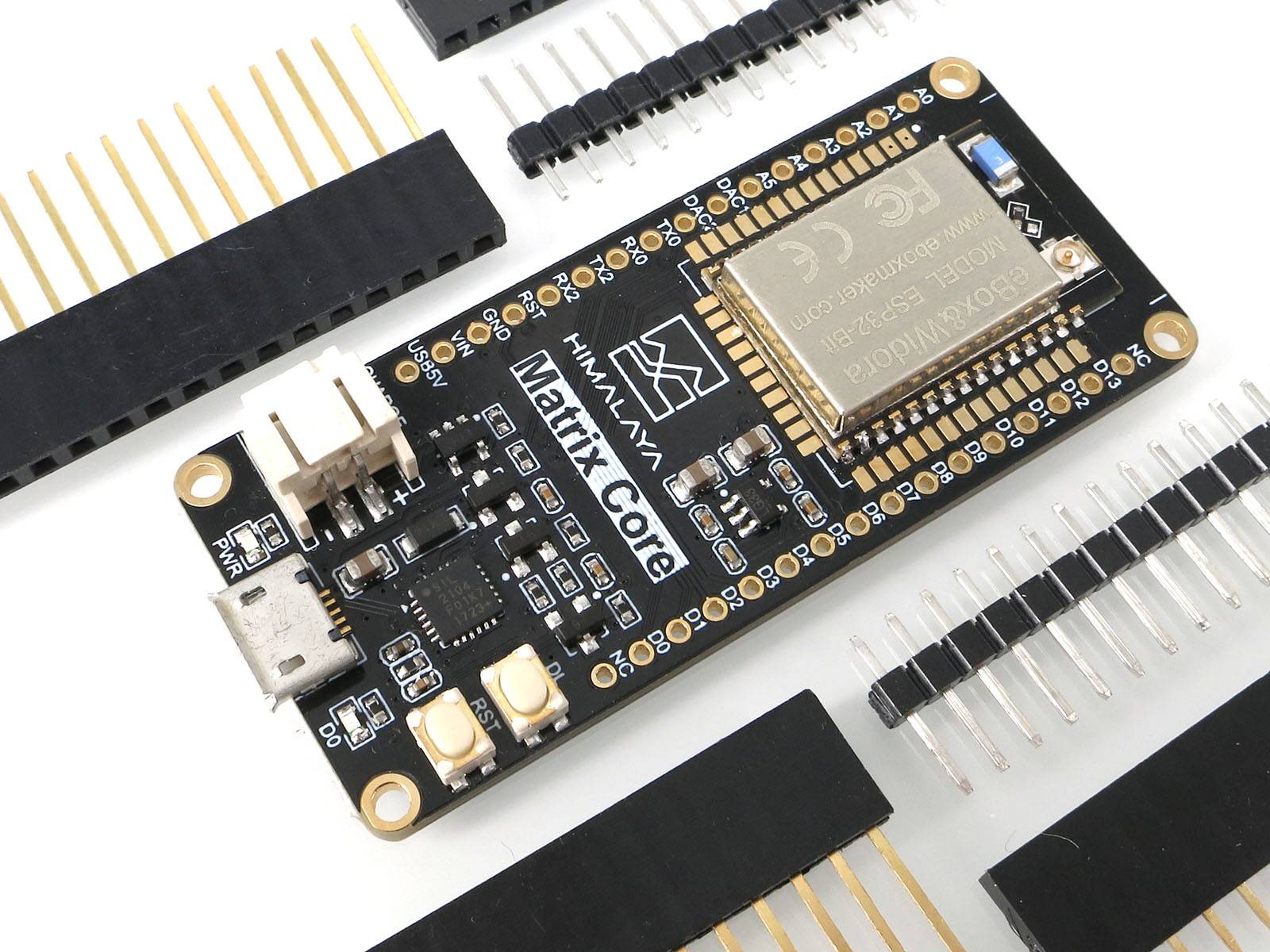 HIMALAYA Matrix-Core ESP32 Entwicklerboard mit ESP32-Bit WiFi+Bluetooth IoT DEV