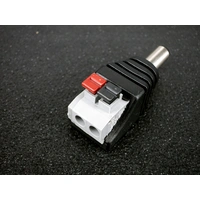 Male Anschlussadapter Adapter DC Stecker - Terminalblock mit Drucktasten 2 Pin s Male Anschlussadapter Adapter DC Stecker - Terminalblock mit Drucktasten 2 Pin s