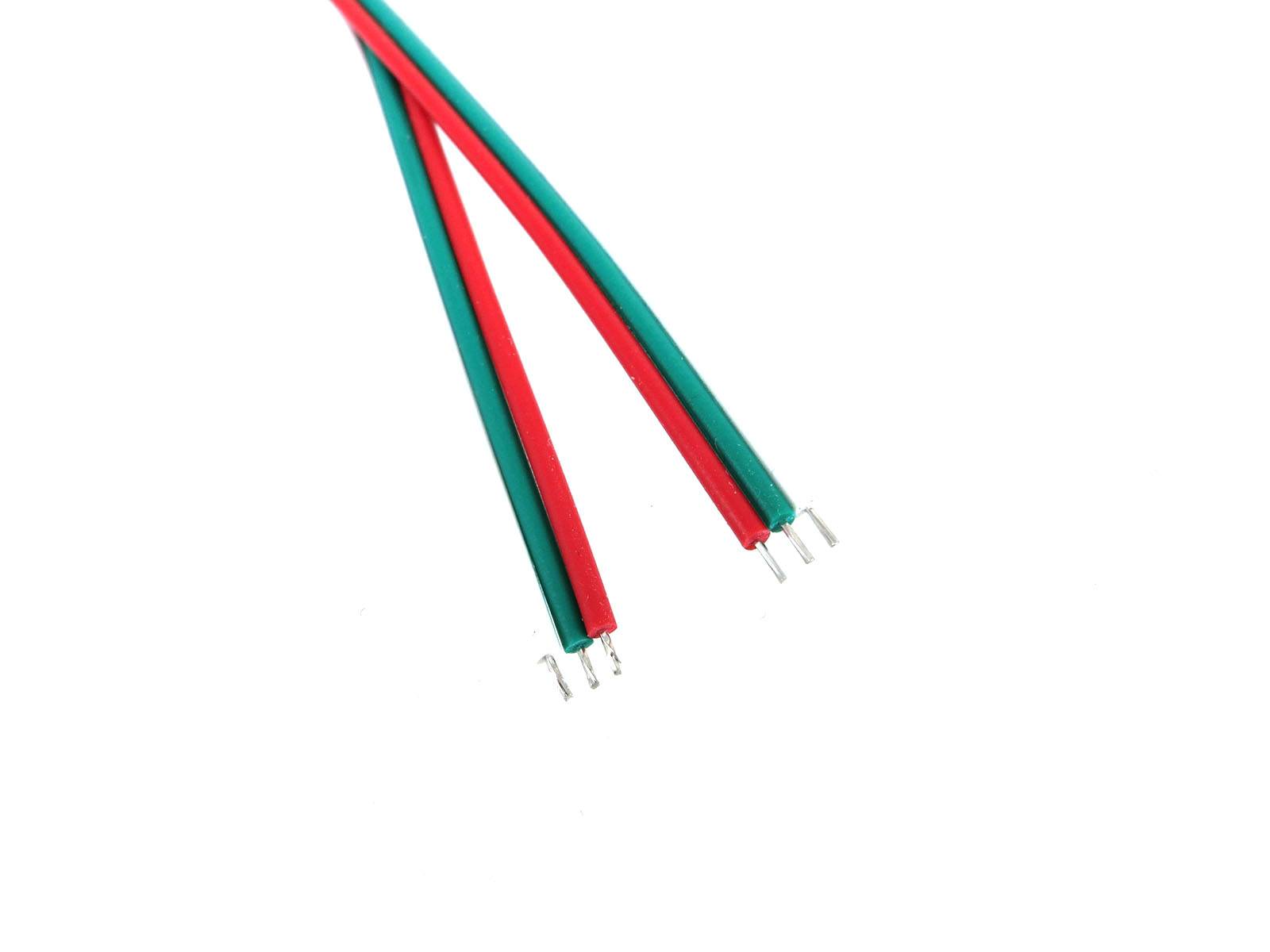 1Paar 15cm Anschlusskabel 3Pin JST SM Buchse/Stecker für RGB LED Streifen