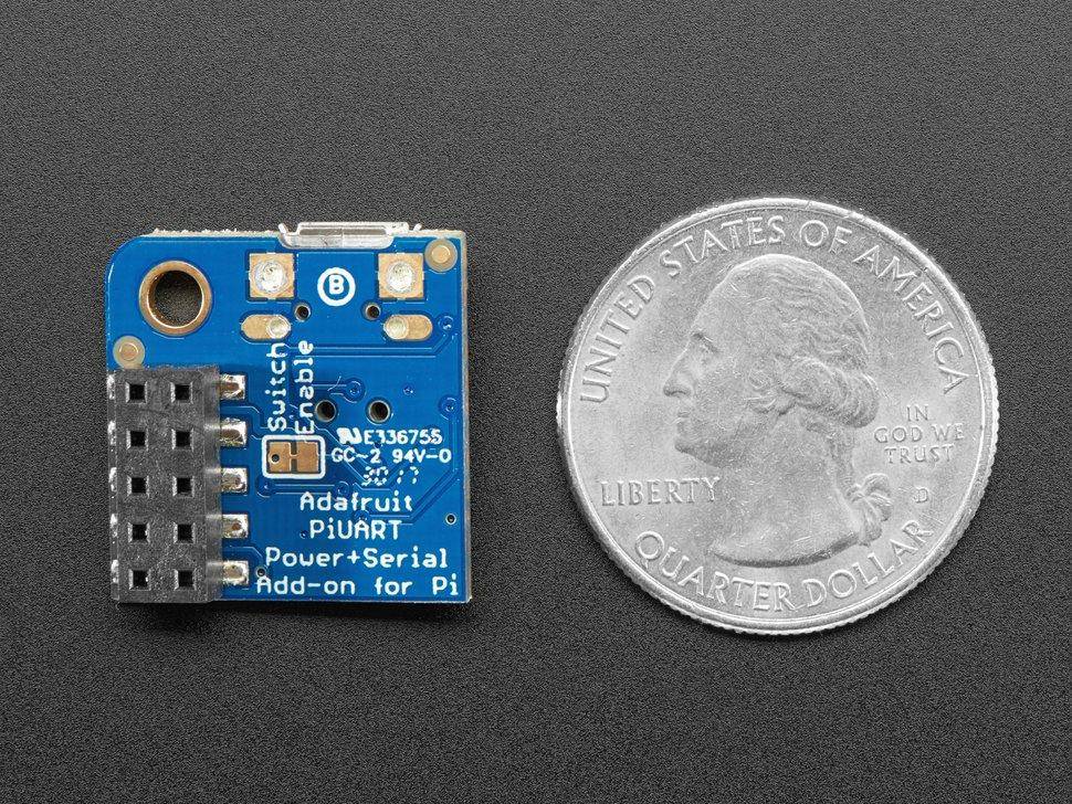 Adafruit PiUART - USB Konsole und Power Add-on für Raspberry Pi