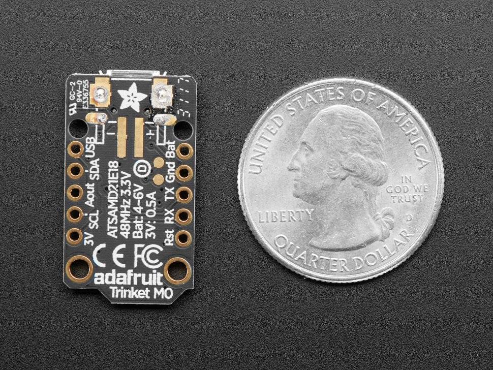 Adafruit Trinket M0 Microcontroller Board for Arduino IDE CircuitPython 3500