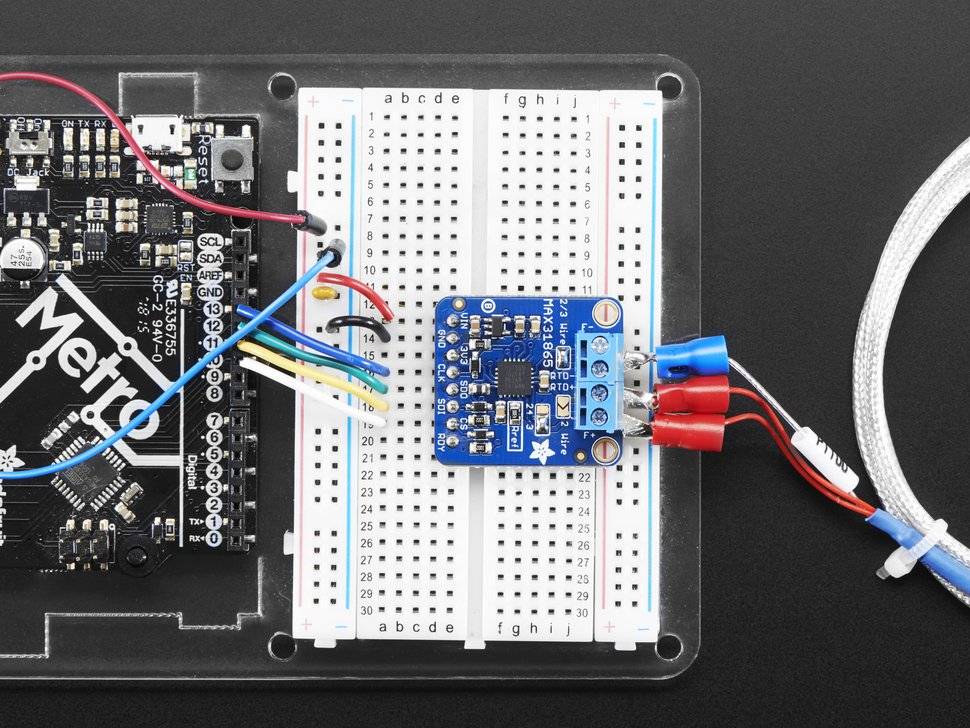Adafruit PT1000 RTD Temperature Sensor Amplifier MAX31865