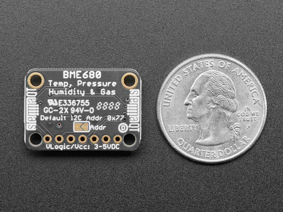 Adafruit BME680 - Temperature, Humidity, Pressure and Gas Sensor - STEMMA QT 3660
