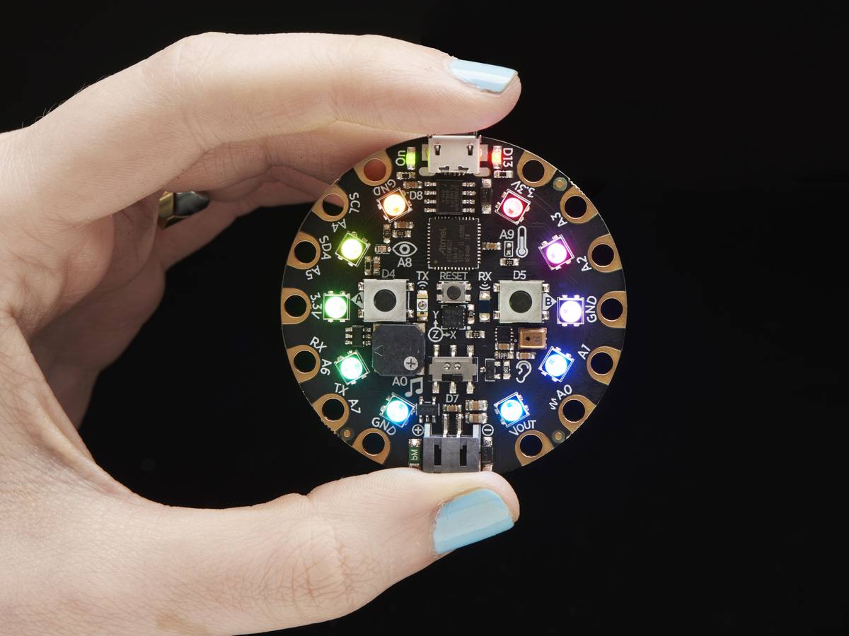 Adafruit Circuit Playground Express 10 x Mini NeoPixels ATSAMD21 ARM