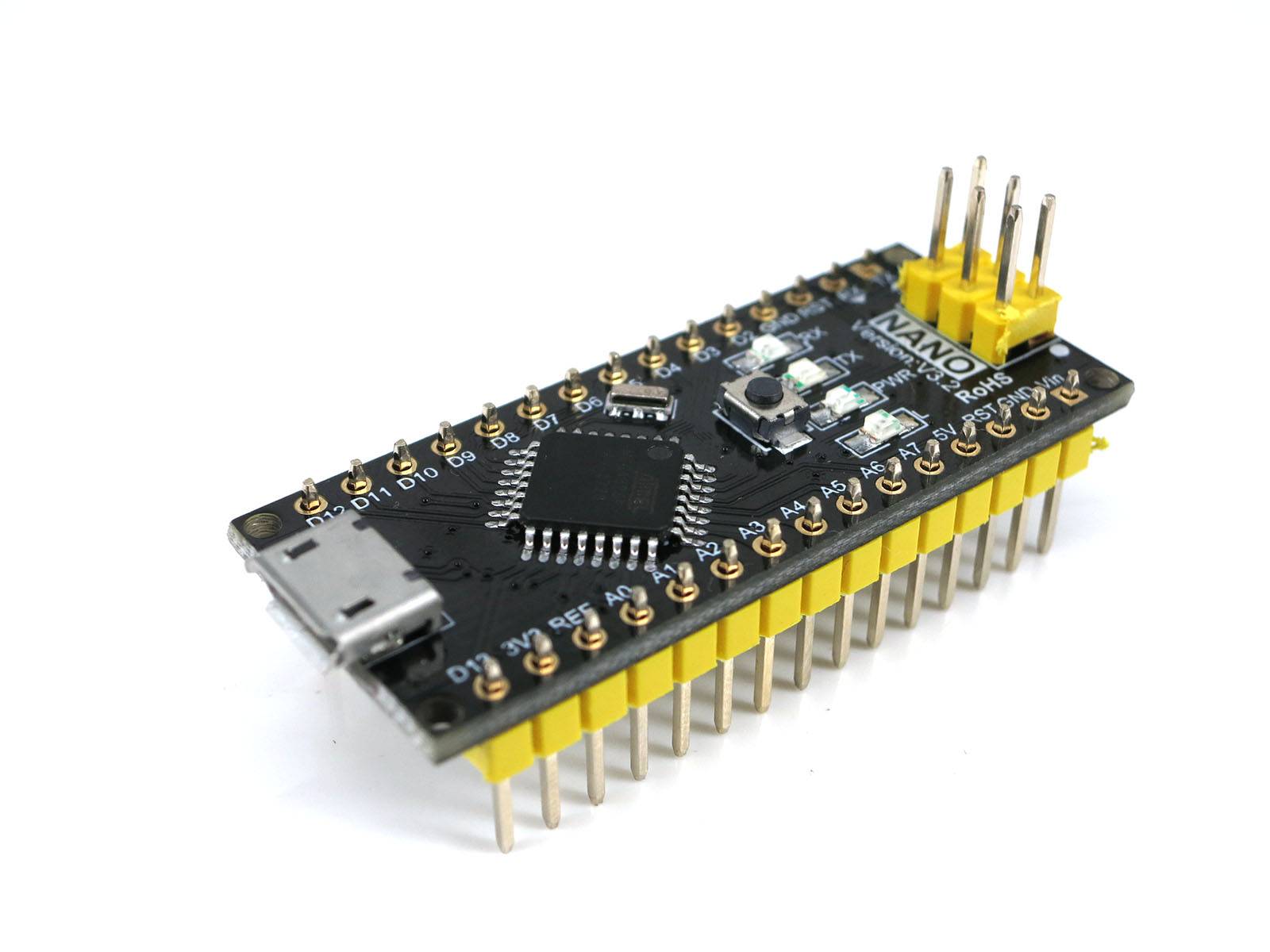 HIMALAYA basic Nano V3.2 Board Atmega328P Arduino kompatibel CP2104 ungelötet