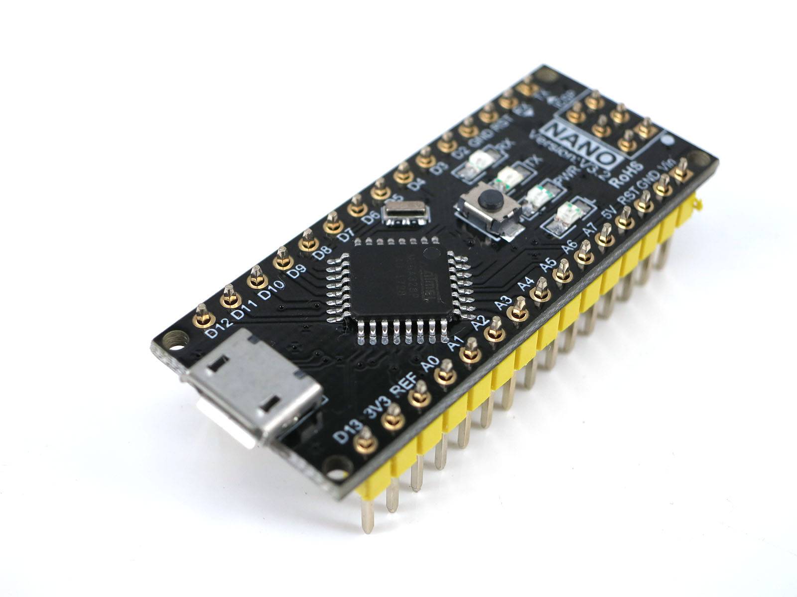 HIMALAYA basic Nano V3.2 Board Atmega328P Arduino kompatibel CP2104 ungelötet