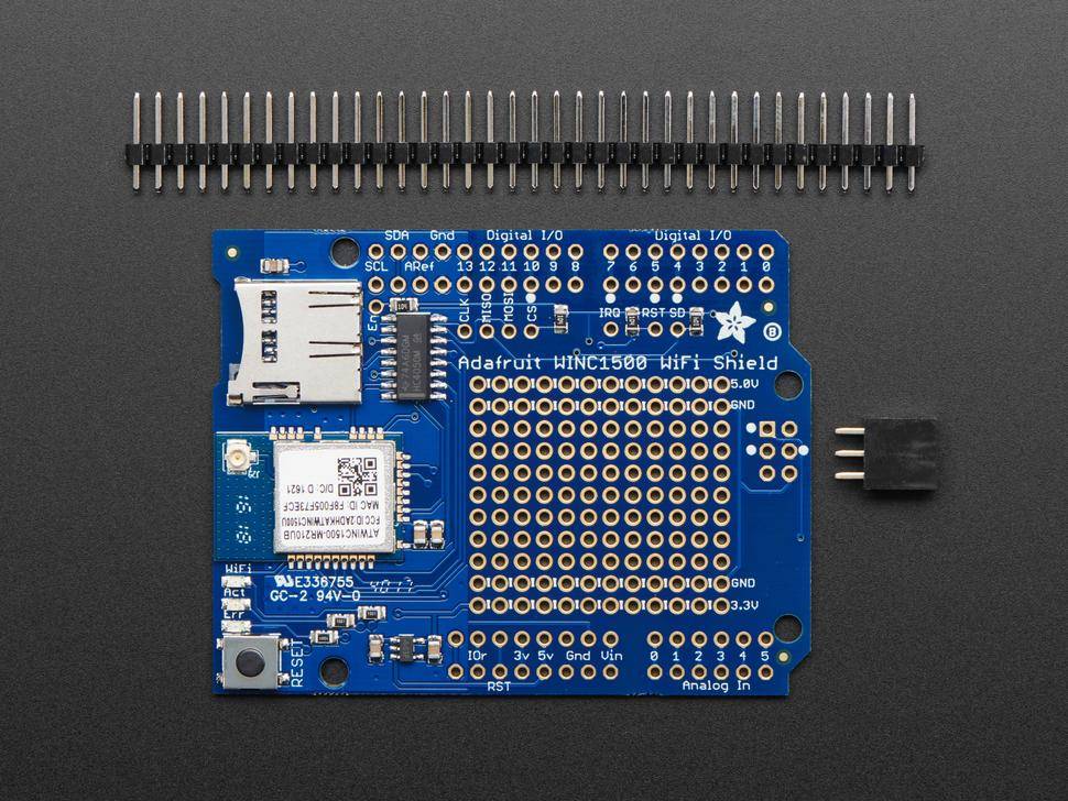 Adafruit WINC1500 WiFi Shield mit uFL Anschluss
