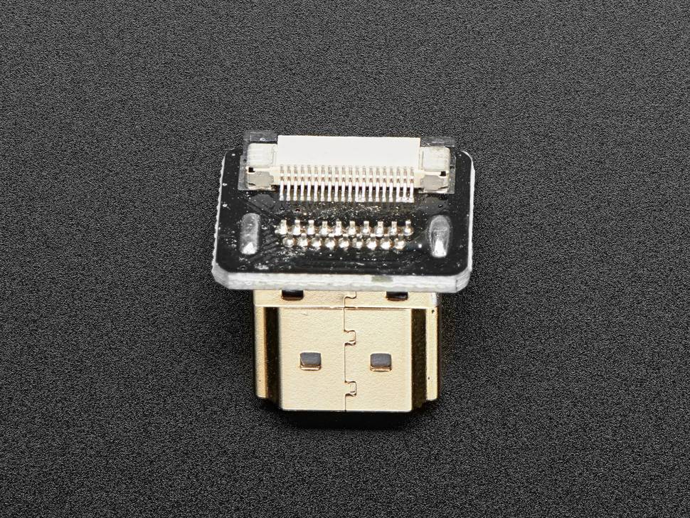 DIY HDMI Cable Parts - Right Angle (R bend) HDMI Plug Adapter