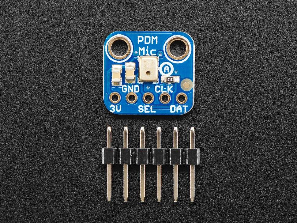 Adafruit PDM MEMS Microphone Breakout Pulse Density Modulation Output 3492