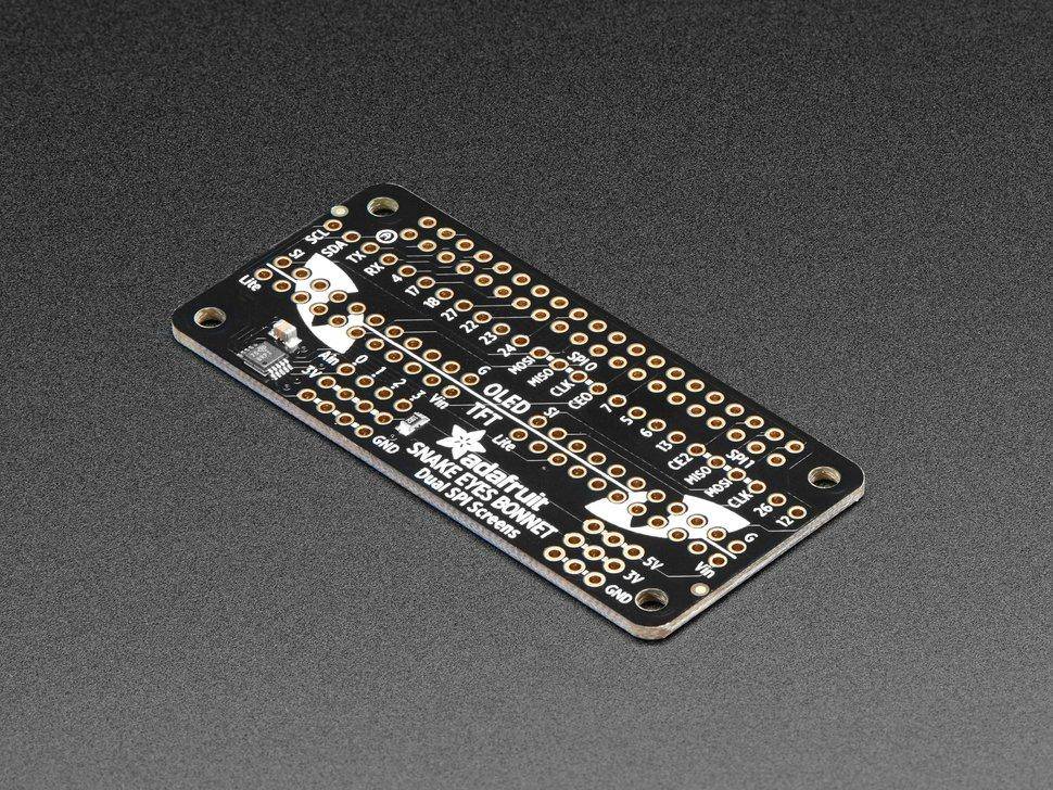Adafruit Snake Eyes Bonnet für Raspberry Pi