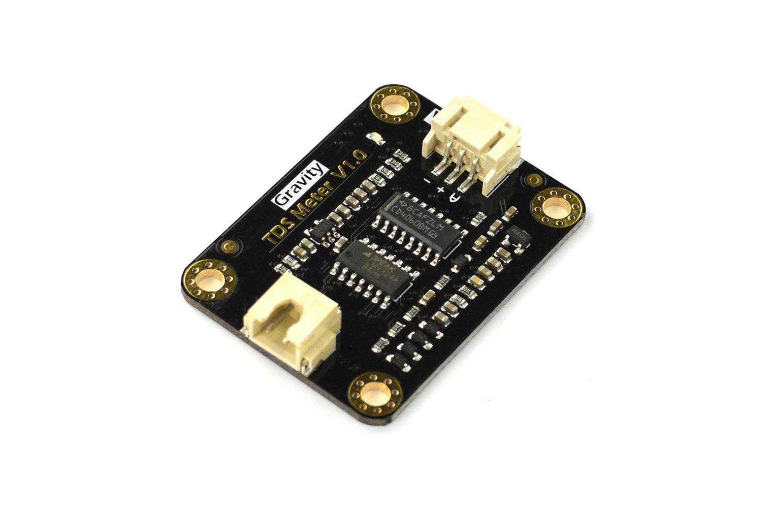 DFRobot Gravity Analog TDS Sensor, Sonde zur Wasserqualitätsmessung, 0-1000 ppm, 3,3-5,5V