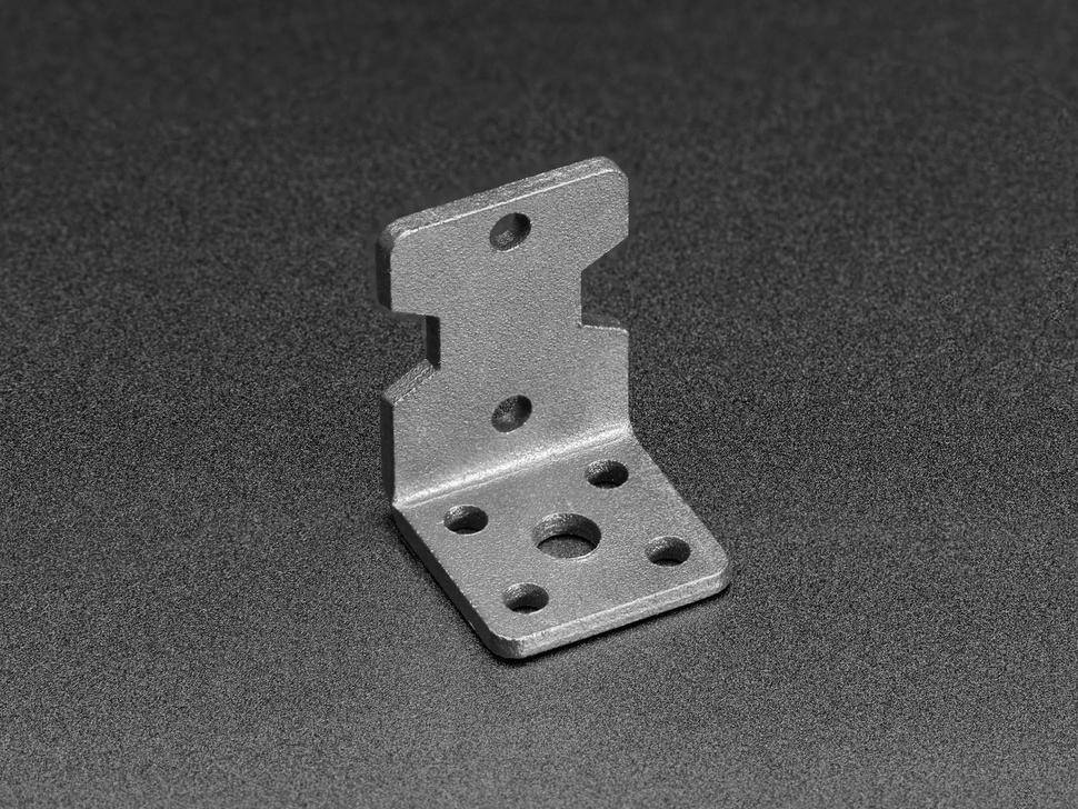 Adafruit L-Bracket Motorhalterung für TT-Gearbox DC-Motoren, Aluminium
