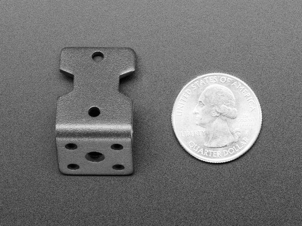 Adafruit L-Bracket Motorhalterung für TT-Gearbox DC-Motoren, Aluminium