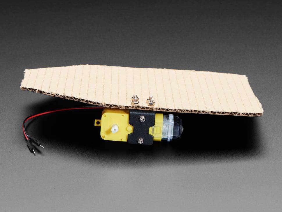 Adafruit L-Bracket Motorhalterung für TT-Gearbox DC-Motoren, Aluminium