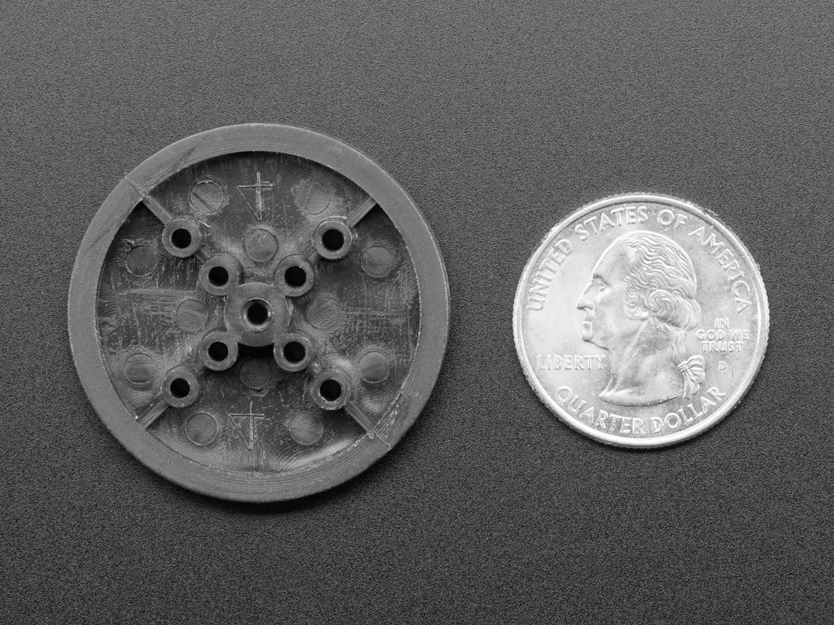 Adafruit TT Motor Pulley - 36mm Diameter