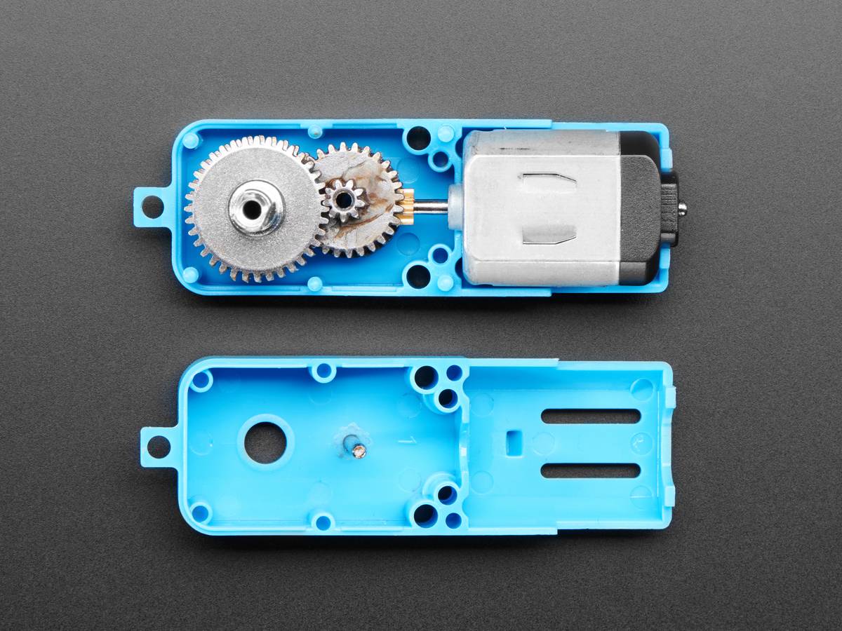 TT Motor All-Metal Gearbox - 1:90 Gear Ratio, Input 3VDC up to 6VDC