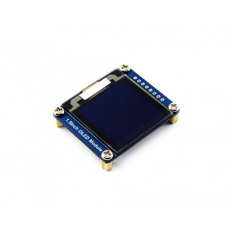 Waveshare 1.5inch OLED Display Module 128x128 SPI/I2C 16 Gray Scale
