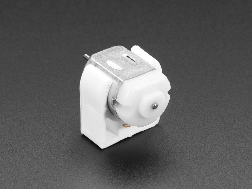 Adafruit DC Motor Kunststoffhalterung, 130 Größe, 20mm Durchmesser, M4 Schraubenloch