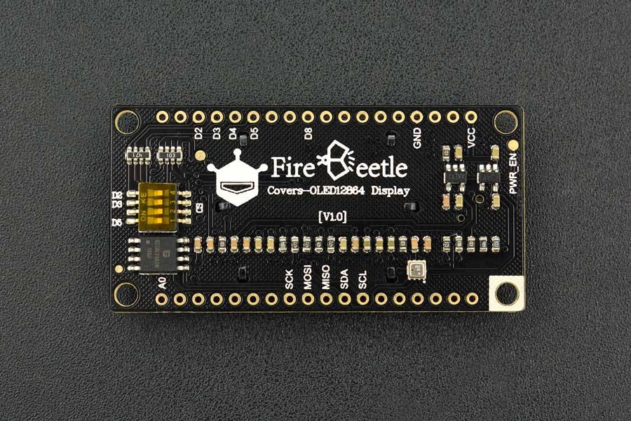 DFRobot Firebeetle Covers-OLED12864 Display