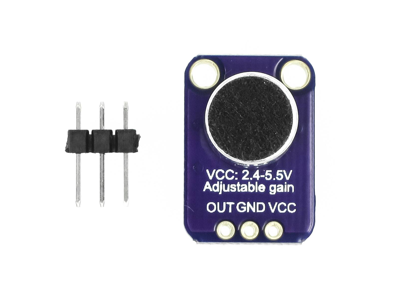 GY-MAX4466 Sound Sensor Module Electret Microphone Amplifier - MAX4466