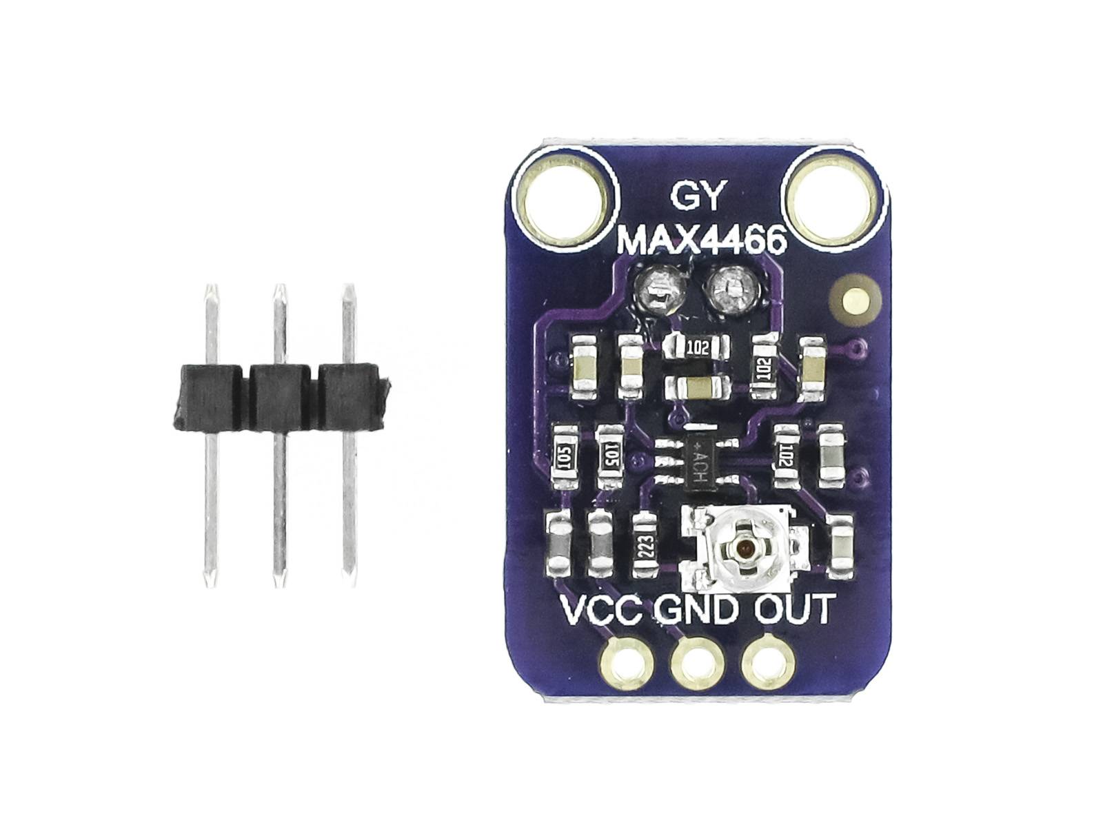 GY-MAX4466 Sound Sensor Module Electret Microphone Amplifier - MAX4466