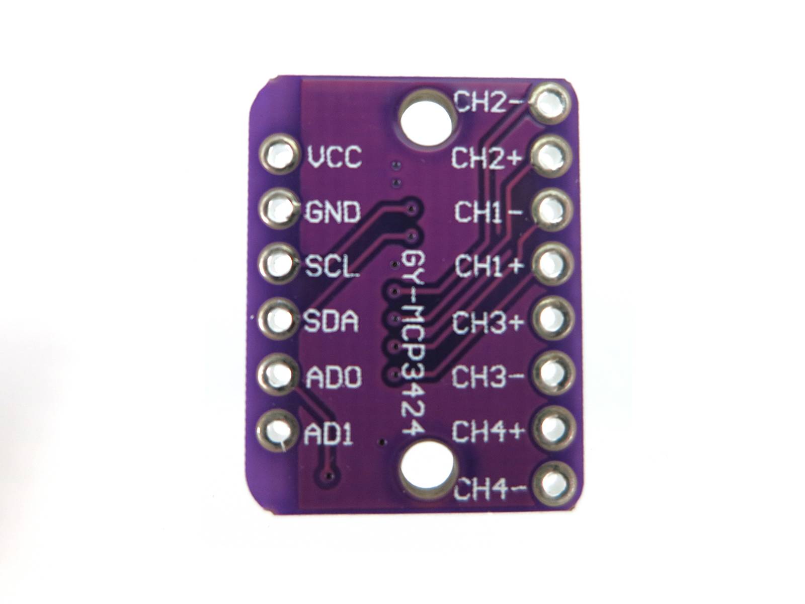 GY-MCP3424 18-Bit ADC Multi-Channel Analog-to-Digital Converter