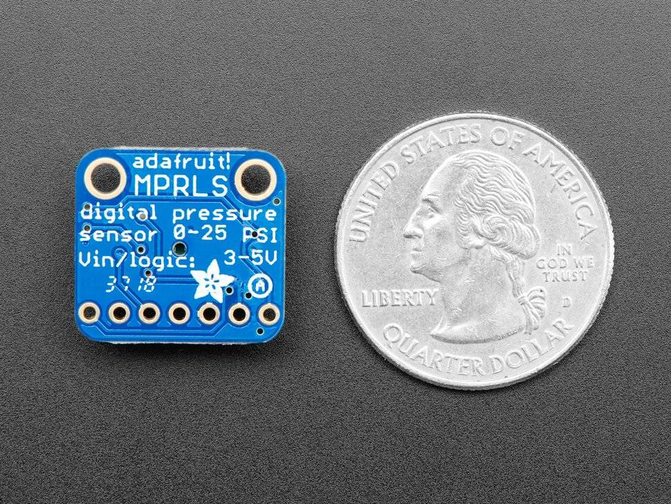 Adafruit MPRLS Ported Pressure Sensor Breakout 0 to 25 PSI I2C 3965
