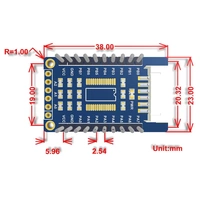 WaveShare MCP23017 IO Expansion Board, Expands 16 I/O Pins, kompatibel mit 3,3V / 5V 15391 WaveShare MCP23017 IO Expansion Board, Expands 16 I/O Pins, kompatibel mit 3,3V / 5V 15391