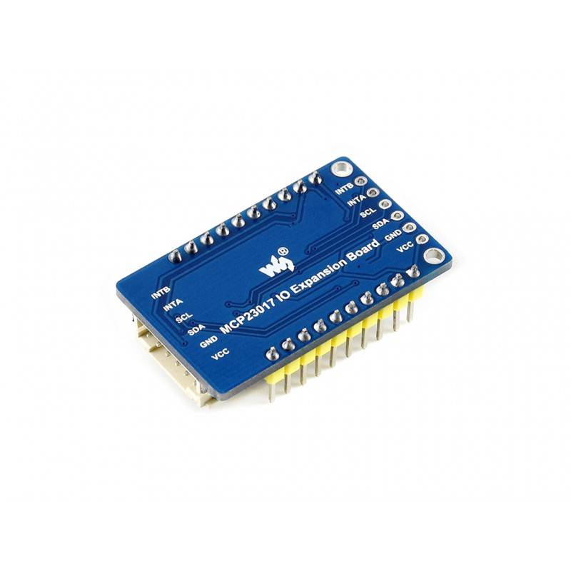 WaveShare MCP23017 IO Expansion Board, Expands 16 I/O Pins, kompatibel mit 3,3V / 5V 15391