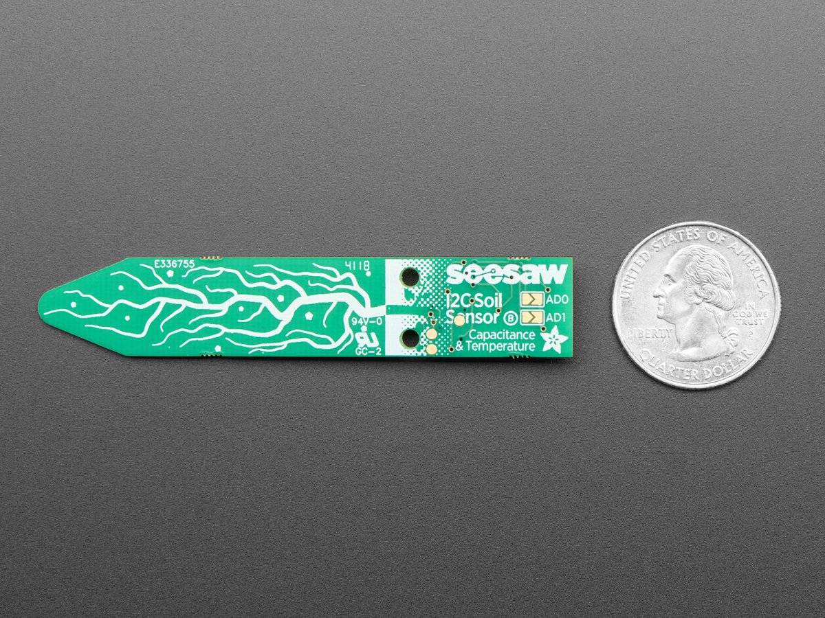 Adafruit STEMMA Soil Sensor - I2C Capacitive Moisture Sensor
