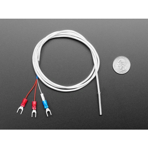 Platinum RTD Sensor - PT1000 - 3 Wire 1 meter long Platinum RTD Sensor - PT1000 - 3 Wire 1 meter long