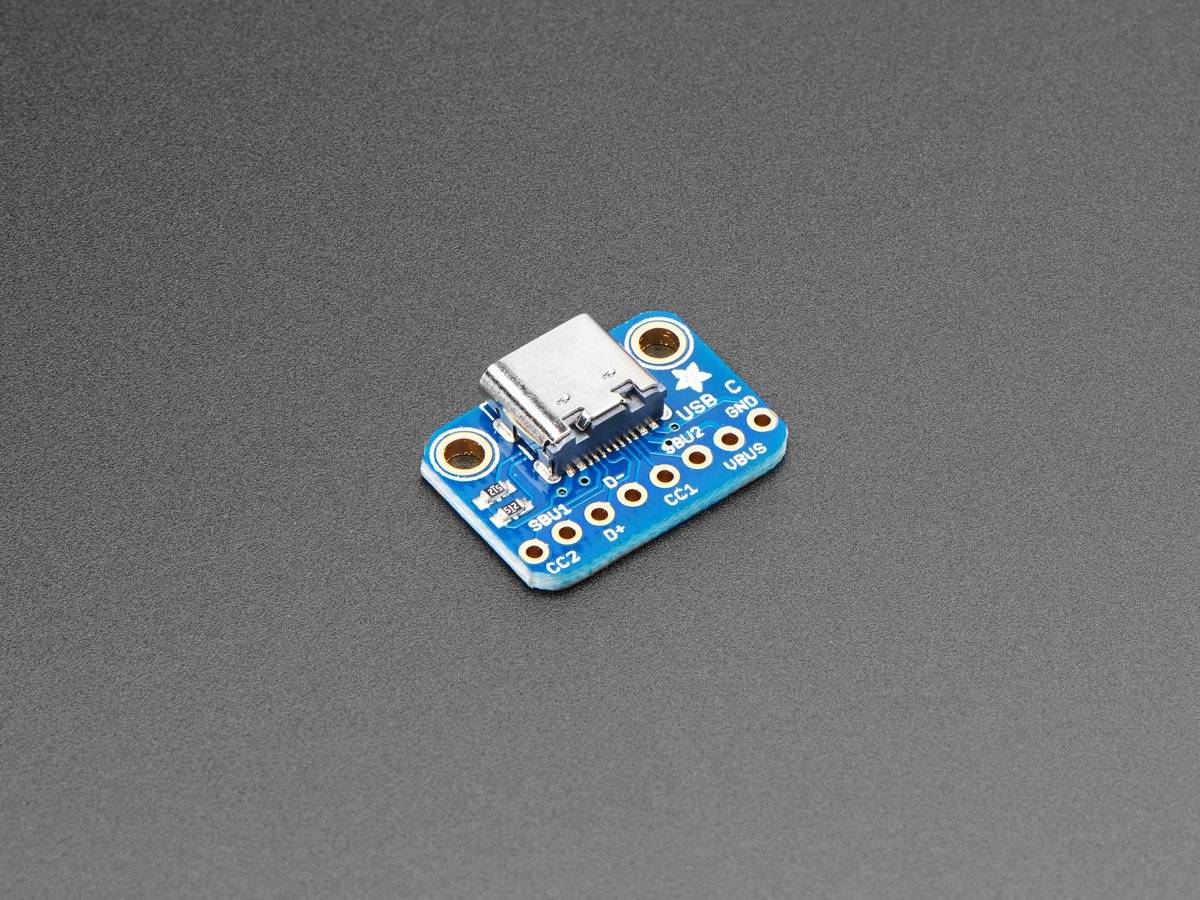 Adafruit USB C Breakout Board - Downstream Connection 5V and up to 1.5A 4090