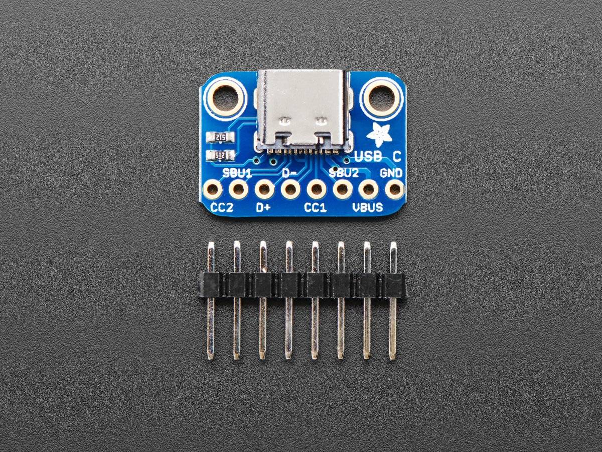 Adafruit USB C Breakout Board - Downstream Connection 5V and up to 1.5A 4090