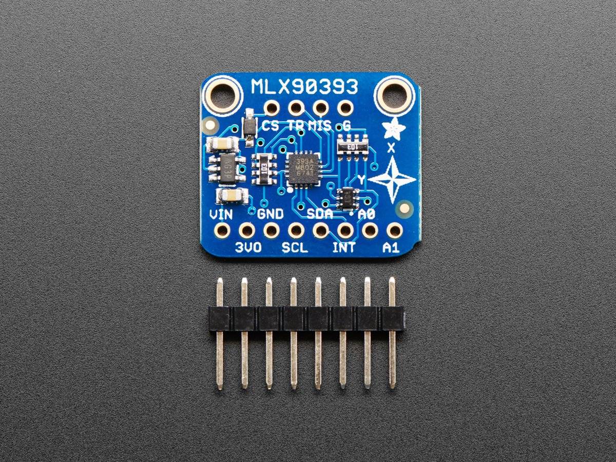 Adafruit Wide-Range Triple-axis Magnetometer - MLX90393
