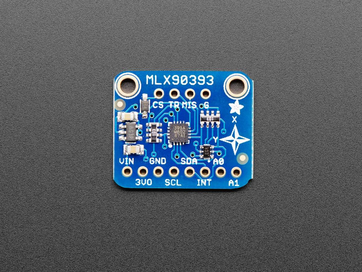 Adafruit Wide-Range Triple-axis Magnetometer - MLX90393