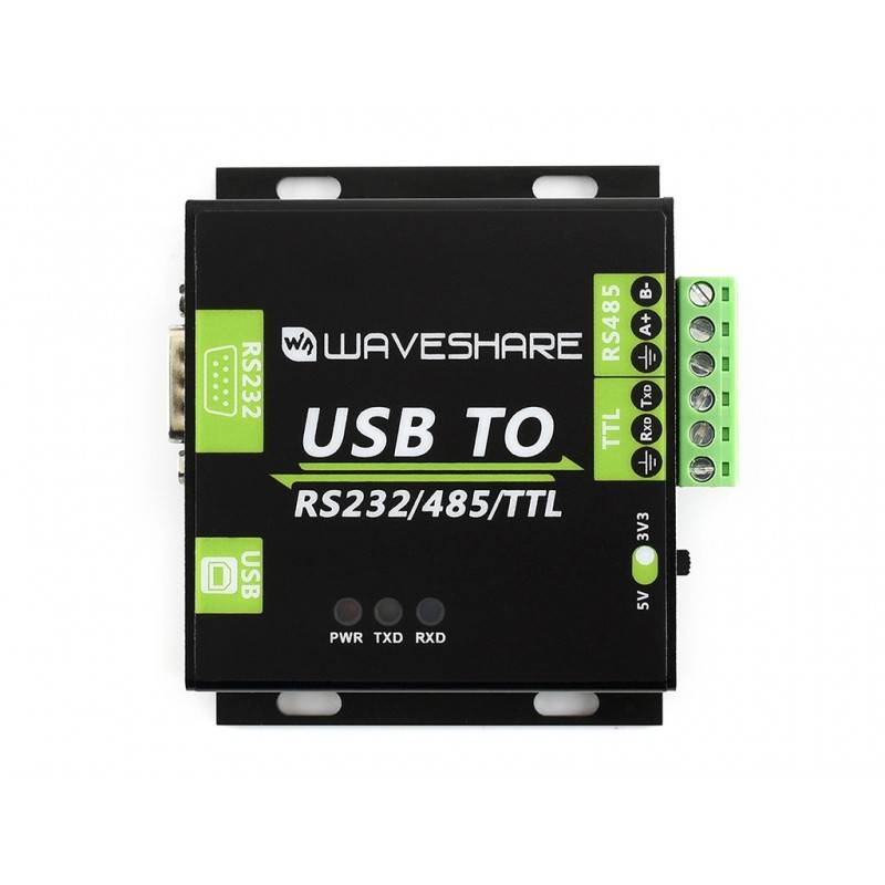 WaveShare USB TO RS232 RS485 TTL Industrial Isolated Converter
