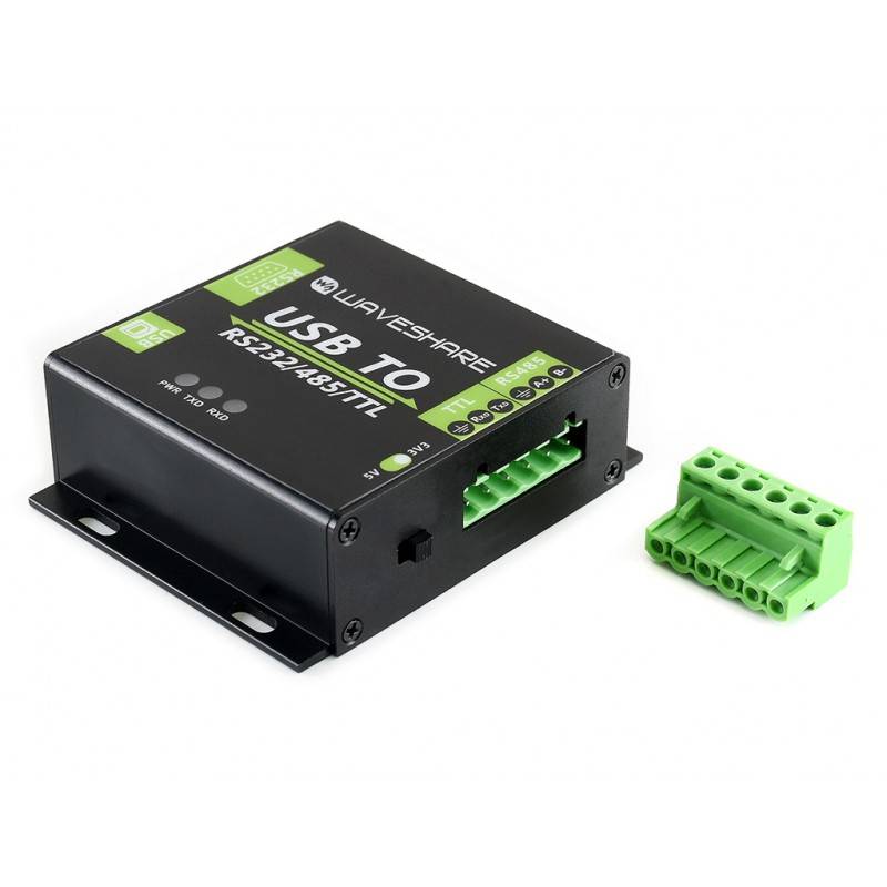 WaveShare USB TO RS232 RS485 TTL Industrial Isolated Converter